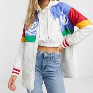 NWT Levi’s colorblock retro windbreaker jacket